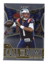 Football Card - 2021 Cam Newton CA-CNE Base - New England Patriots Call to Arms