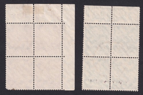 II. WK. Lothringen 2x Viererblock mit seltenem Französischen Stempel OR (1735) - Bild 2 von 2