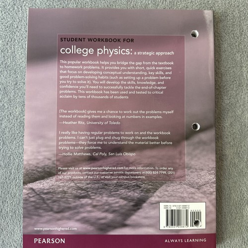 Student Workbook for College Physics: A Strategic Approach Volume 2 - Imagen 10 de 10
