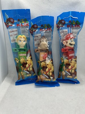 Ausome Nintendo Super Mario Klik Pez Spender *selten* 2009 Mario Zelda Donkey K