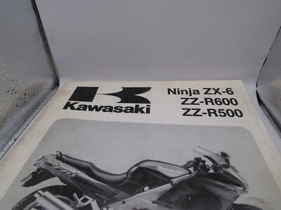Kawasaki OEM Service Repair Manual 1993 Ninja ZX-6 ZX500 ZX600 P/N