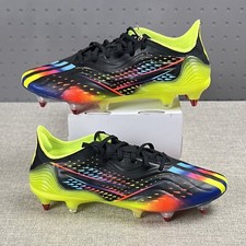 Adidas Copa Sense.1 SG GY8933 Black Blue Multi Soccer Metal Cleats Mens Size 8