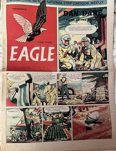 Figurine Crescent Dan Dare (Pilot Of The Future) - Eagle Comics Années 1950