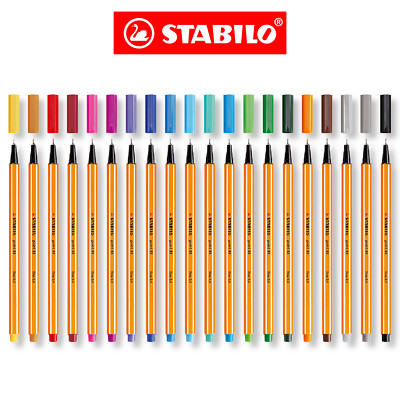 STABILO Fineliner Point 88 Stift Farbe wählbar