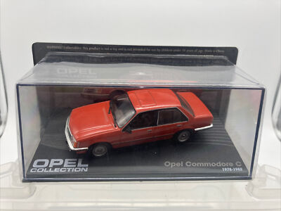 15171/ Opel Collection Opel Commodore C 1978-1982 1:43 Orange NEU in OVP