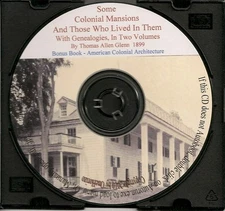 Colonial Mansions and Families that Lived In Them - VA