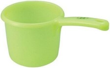 Green Japanese Plastic Water Ladle Bath Ladle Dipper Made in Japan S-3040