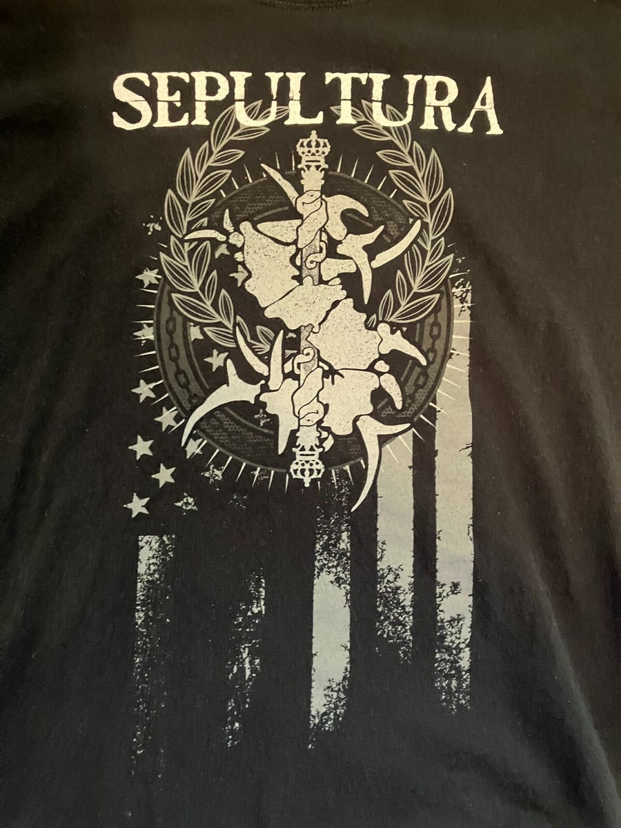 Sepultura Quadra 2022 Tour XL t-shirt