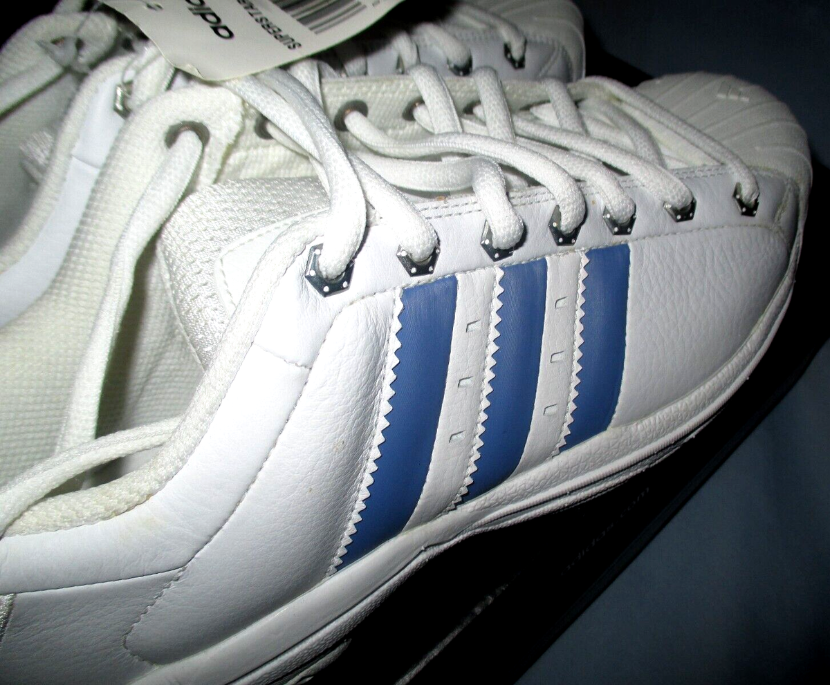 Metal Toe Adidas Superstar J Blanc Metallic Silver ADIDAS