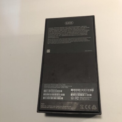 RETAIL BOX - Apple iPhone 8 - 64GB Black- NO DEVICE | eBay