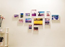 New 13 Pcs Picture Frames Black 5" 10" 7'' Set Frame Photo Modern Home Decor