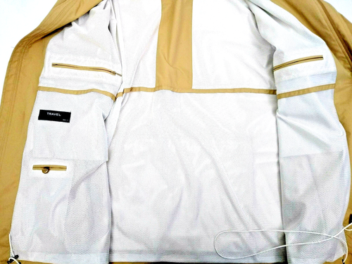 Maus & Hoffman Windbreaker Jacket 2XL XXL Beige - Picture 6 of 8