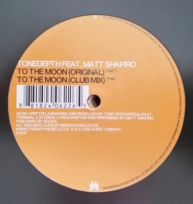Tonedepth feat. Matt Shapiro ''To The Moon'' * AT017