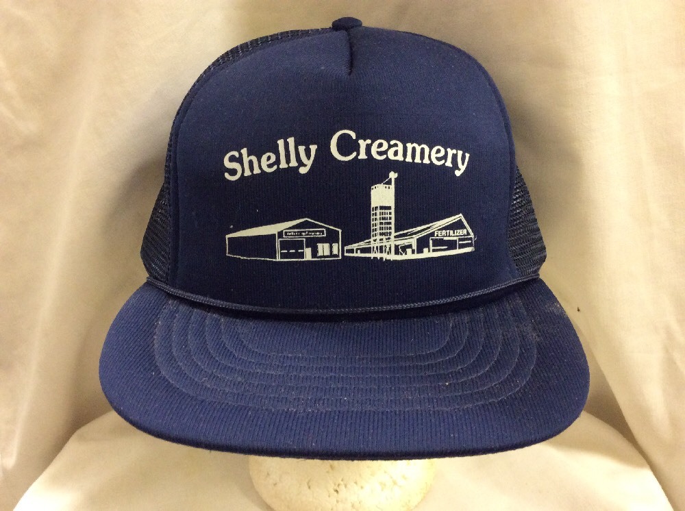 Vintage Shelly Creamery Trucker Hat – Retro Snapback for Rave & Cool Style