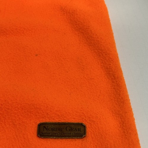 Nordic Gear Balaclava Fleece Face Mask Head Gear Hunting Orange AS IS - Picture 4 of 19