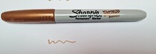 Sharpie Permanent Marker Pens  Bullet Fine Point Tip Metallic Silver Gold Bronze