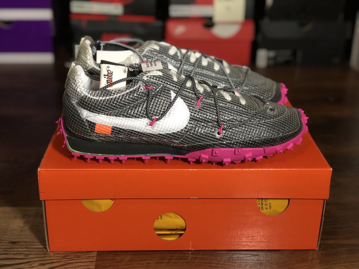 waffle racer off white black