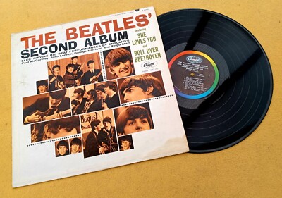 '' BEATLES '  SECOND ALBUM '' SUPER CLEAN USA CORRECTED LABEL MONO WEST COAST LP
