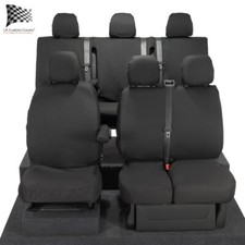 Renault Trafic Crew Van 2025+ Tailored Front & Rear Seat Covers 188 189