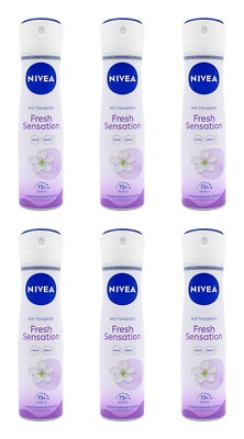 Nivea Fresh Sensation Anti-Transpirant Deospray , 6x150ml EAN4006000003443