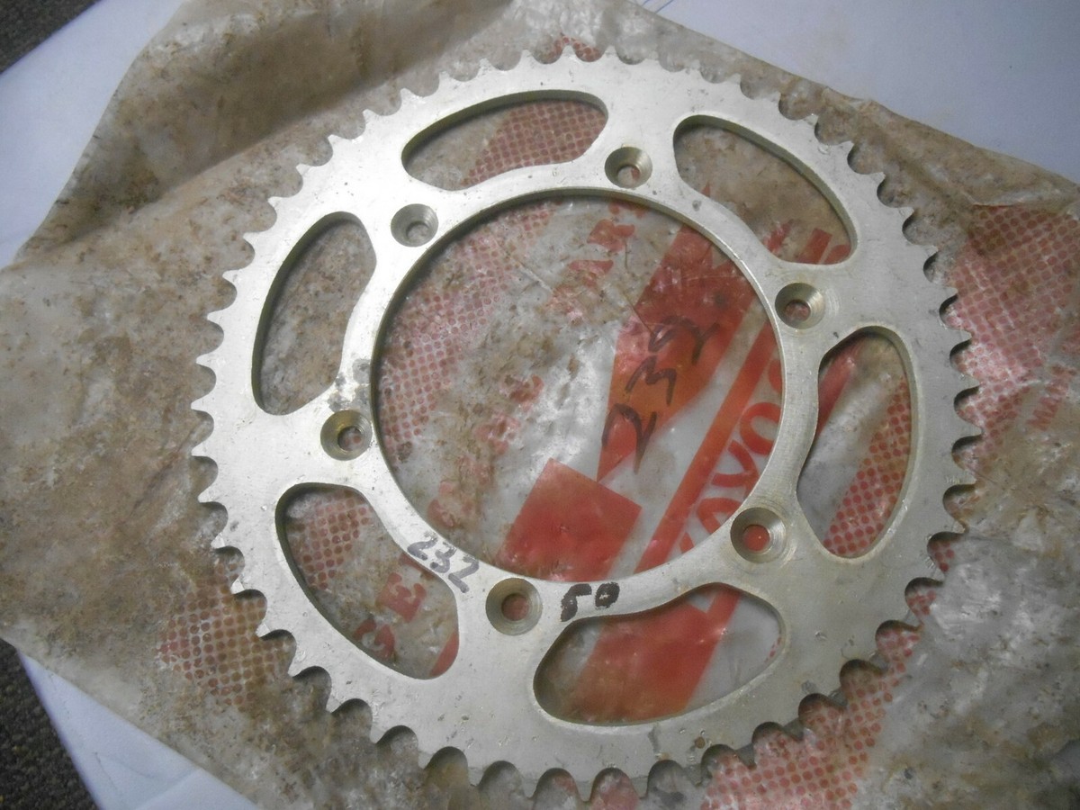 NOS Kayo Corp. Motorcycle Rear Wheel 50T Sprocket 232-50 | eBay
