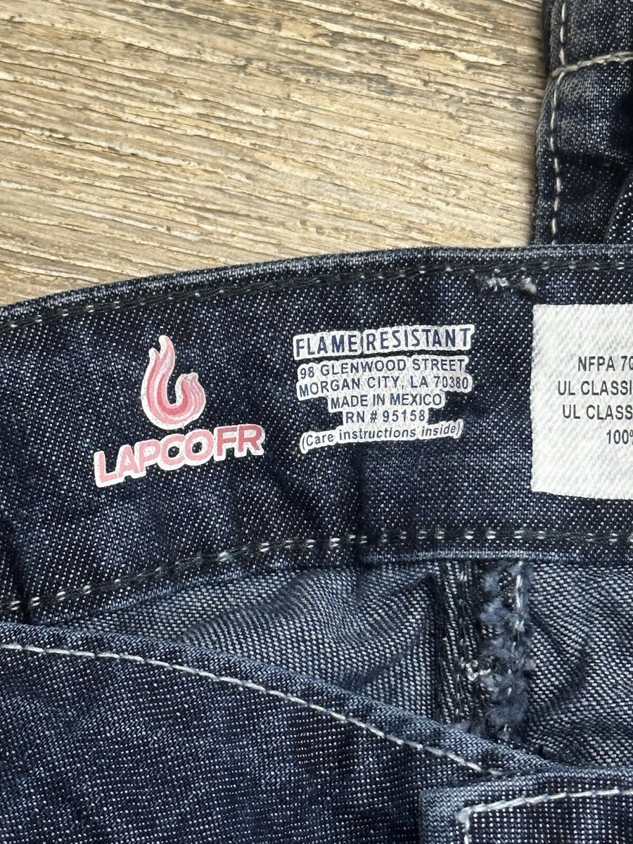 Lapco Women's Fire Resistant Modern Fit Bootcut Lowrise Jeans 18