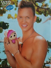 ERWIN KINTOP - A4 Poster (21x28cm) - Sänger DSDS 2013 Fan Sammlung HEY Magazin