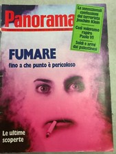 Rivista Panorama 1978 nr. 645 Fumare: fino a che punto è pericoloso.