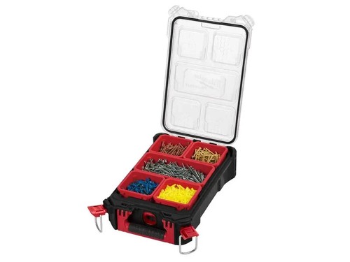 Milwaukee 48-22-8435 Black PACKOUT Compact Organiser Case 4932464083 - Picture 2 of 6