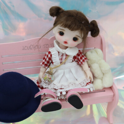Mini Poupée BJD 1/8 Boule Jointe Poupées Filles Bricolage Jouets Robe