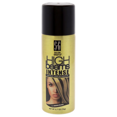 High Beams Intense Temporary Spray - 30 Brown Black by Salon Grafix - 2.7 oz