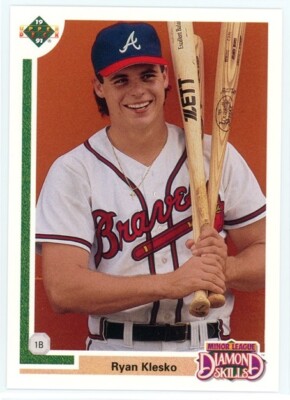 Ryan Klesko 1991 Upper Deck Final Edition #8F Rookie Atlanta Braves