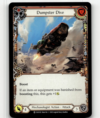 Flesh And Blood Dumpster Dive (Red) - Bright Lights - Common