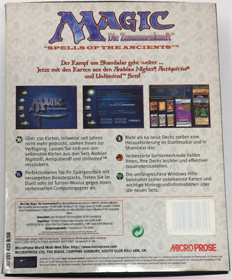 Magic: Die Zusammenkunft - Spells of the Ancients PC CD-ROM Big