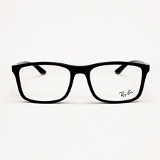 Ray Ban RB8908 Eyeglass Frames Rectangle Full Rim Eyewear Matte Black 55-18 145