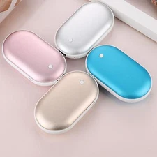 Portable USB Hand Warmer Pocket Heater Rechargeable Power Bank Electric Warm USA