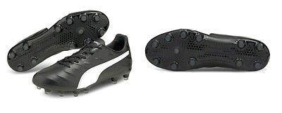 Puma King Pro 21 SL FG Double Black Soccer Cleats Shoes Mens 12