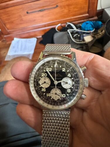 1965 Breitling Cosmonaut Navitimer Restored by Mark Heist.