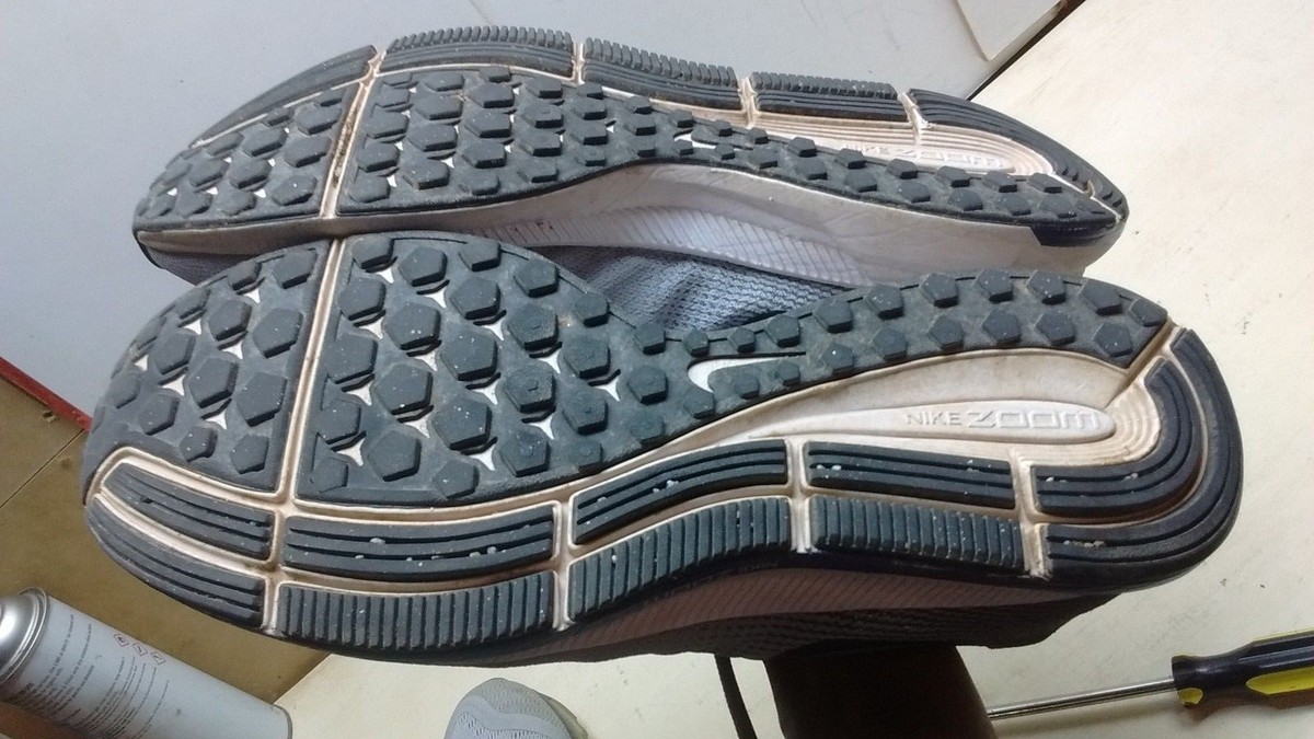 Nike Zoom Pegasus 33 Men's Gray Synthetic Athletic Sneakers