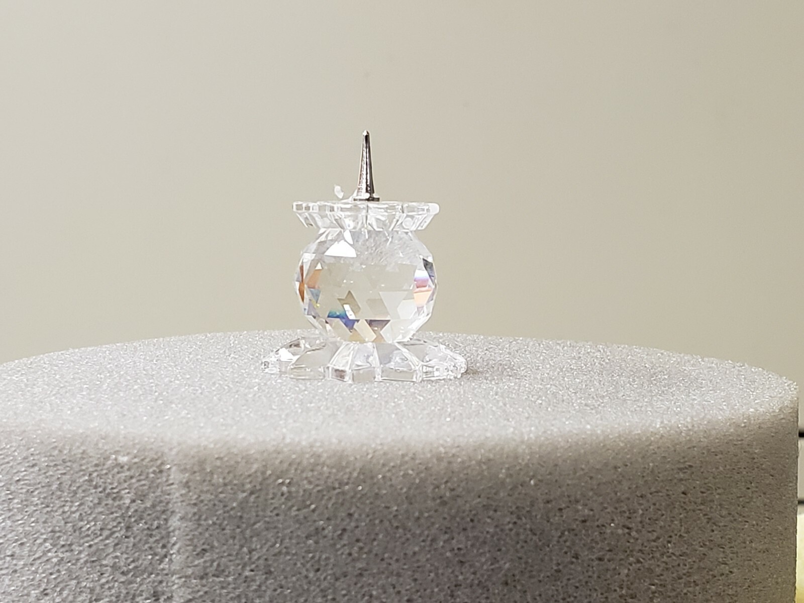 SWAROVSKI SILVER CRYSTAL PINEAPPLE CANDLE HOLDERS 7600 NR131 RETIRED NIB eBay