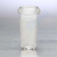 Scientific Glass Joint Adapter Reducer Converter 14mm Male to 10mm Female Stubby