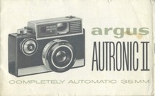 Argus Autronic II Instruction Manual