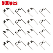 500pcs Hot Stapler Staples: Tungsten Steel Plastic Welder Car Bumper Repair