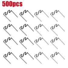 500pcs Hot Stapler Staples: Tungsten Steel Plastic Welder Car Bumper Repair