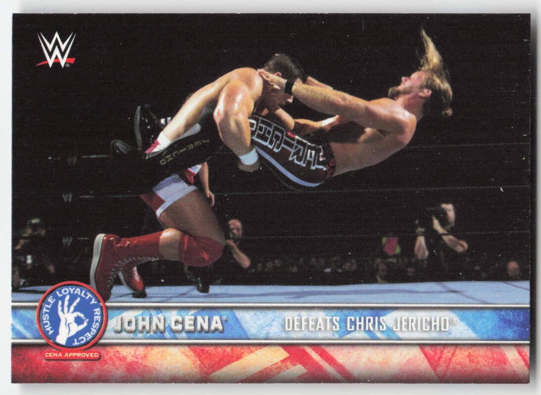 2017 Topps WWE Road To Wrestlemania John Cena Tribute John Cena #2