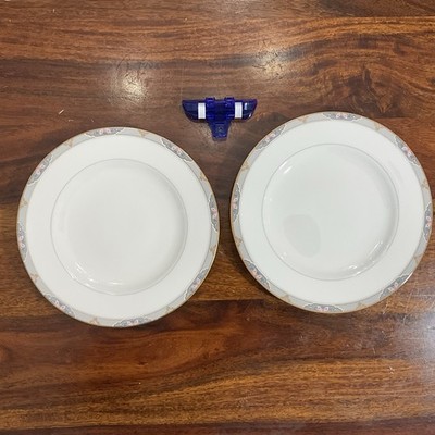 Mikasa Bone China Cafe Lansdale Salad Plate 7 5/8 Inch Made in Japan Set Of 2