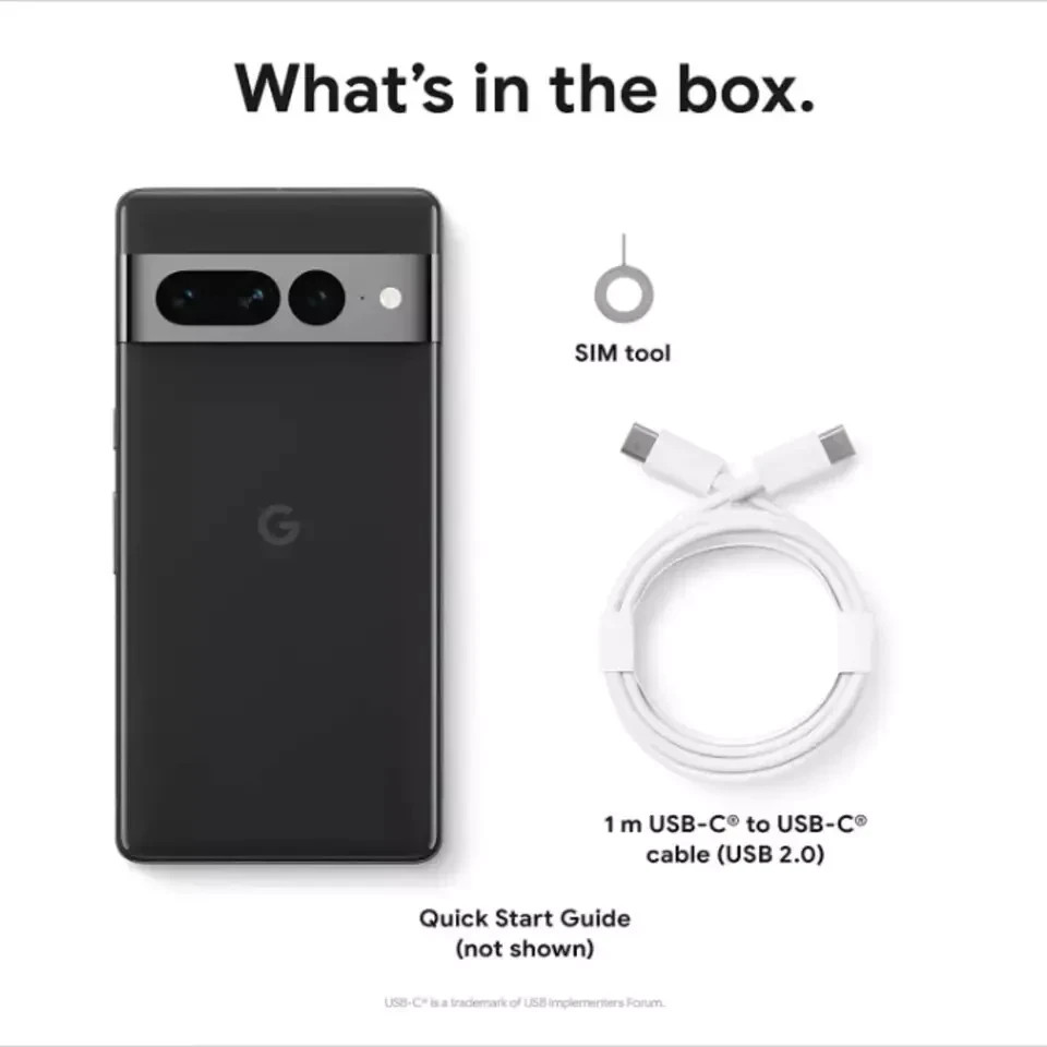 Google Pixel 7 Pro - 512 GB - Obsidian (Unlocked) for sale