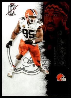 Myles Garrett 2025 Topps Signature Class #14 Cleveland Browns