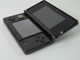 Nintendo 3DS Console - Cosmo Black - Tested - Stylus & Charger - Excellent