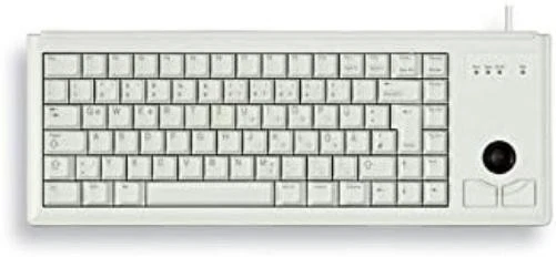 Cherry Wired Grey PS/2 Compact Keyboard with Trackball, QWERTY (UK) British Layo - Image 3 of 4